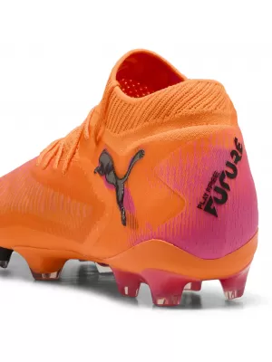 Cizme de fotbal PUMA FUTURE 8 ULTIMATE FG 108581-03 HEAT FIRE/ CĂLDURĂ FOC/PUMA NEGRU/RAVISH