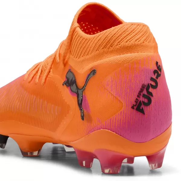  Cizme de fotbal PUMA FUTURE 8 ULTIMATE FG 108581-03 HEAT FIRE/ CĂLDURĂ FOC/PUMA NEGRU/RAVISH 