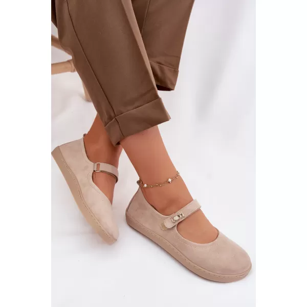  Balerini de dama ZAZOO 10206 BEJ 