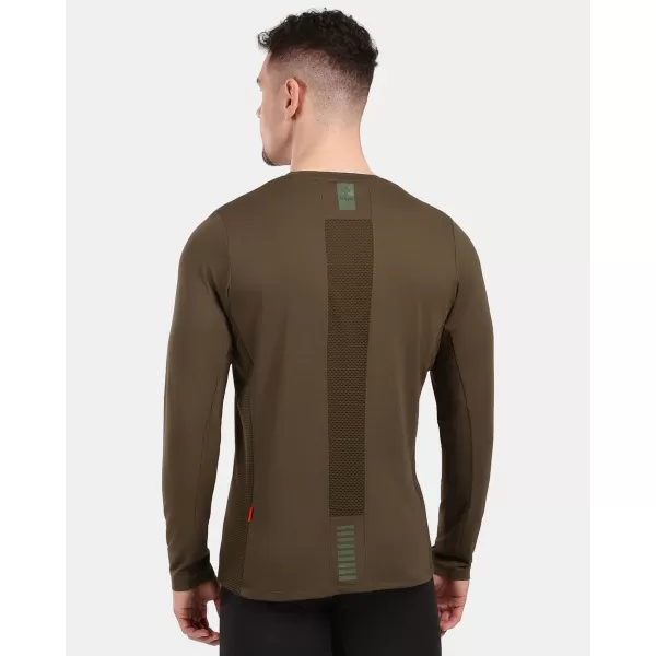  Tricou funcțional pentru bărbați KILPI SPOLETO-M 1M0309KI KAKI 