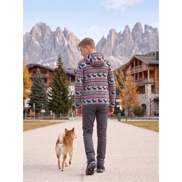  Pulover cald pentru copii ALPINE PRO NORESO VARIANTA INALTA PB 