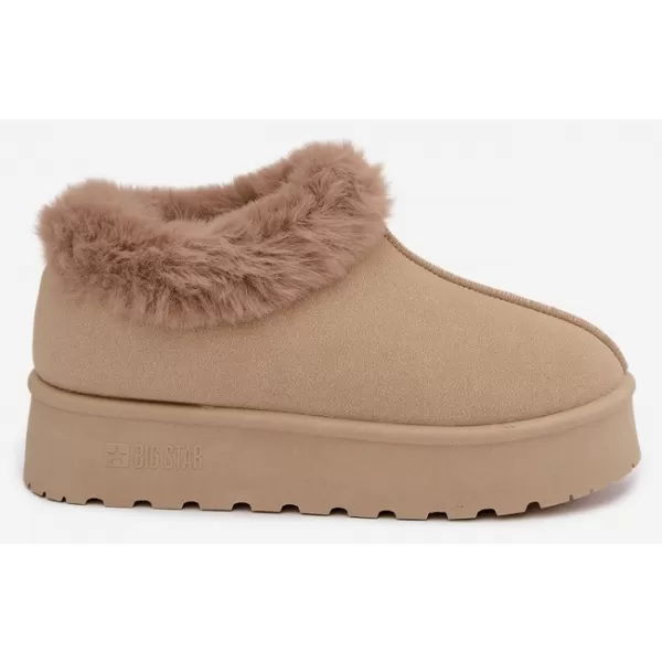  Oameni de zăpadă pentru femei BIG STAR SHOES UU274204 BEJ 