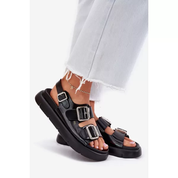  Sandale de dama BIG STAR SHOES RR274662 NEGRU 