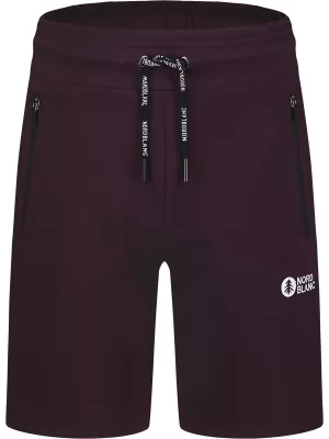 Pantaloni scurți din bumbac pentru bărbați NORDBLANC RELAXEDFIT NBSPM8254 VIOLET