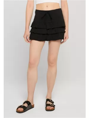 Fusta de dama URBAN CLASSICS TB7506-00007 NEGRU