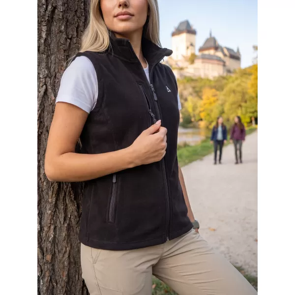  Vesta de dama fleece ALTISPORT ALW002525 NEGRU 