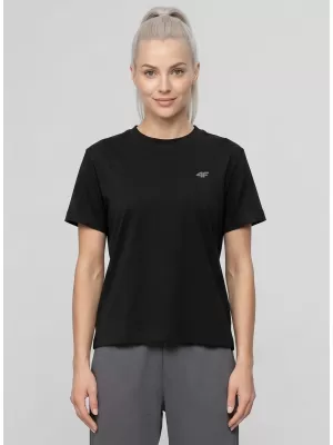 Tricou pentru femei 4F WMM00TTSHF3310 NEGRU ADÂNC