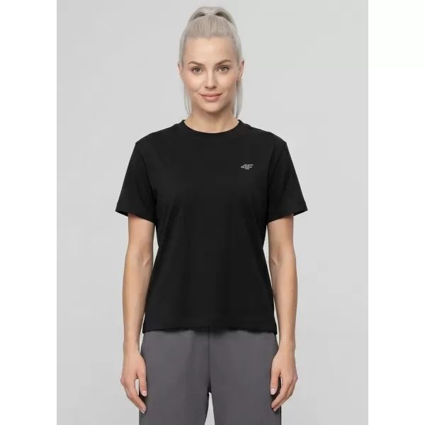  Tricou pentru femei 4F WMM00TTSHF3310 NEGRU ADÂNC 