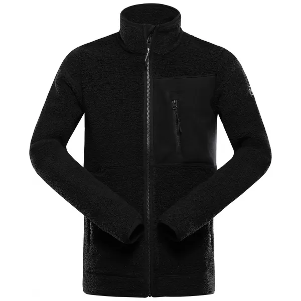  Hanorac cald pentru bărbați ALPINE PRO FERAD 3 NEGRU 