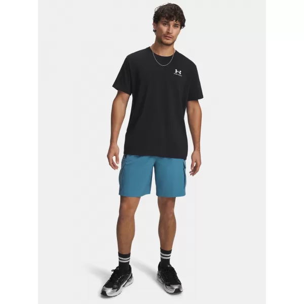  Pantaloni scurți pentru bărbați UNDER ARMOUR VIBE WOVEN CARGO SHORT 1386560-466 ALBASTRU 