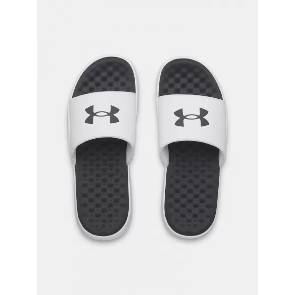  Papuci pentru bărbați UNDER ARMOUR IGNITE PRO 8 FIX 6010383-100 ALB 