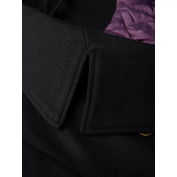  Palton pentru bărbați OMBRE OM-COWC-0156 NEGRU 