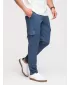 Pantaloni pentru bărbați OMBRE P1517 ALBASTRU ÎNCHIS