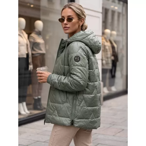  Geaca de dama DSTREET TY5802 VERDE 