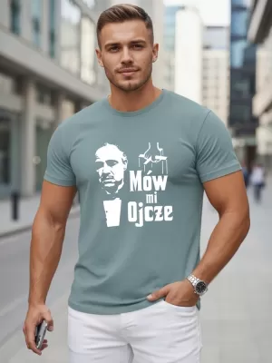 Tricou pentru bărbați DSTREET NX5145R-SB ALBASTRU