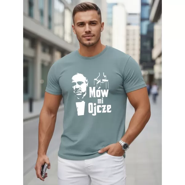  Tricou pentru bărbați DSTREET NX5145R-SB ALBASTRU 