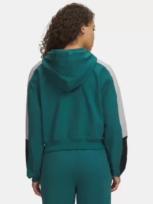 Hanorac de dama UNDER ARMOUR SPORT TERRY TREND HOODIE 6009705-338 VERDE