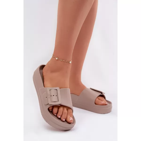  Papuci de damă BIG STAR SHOES TT274A079 BEJ 