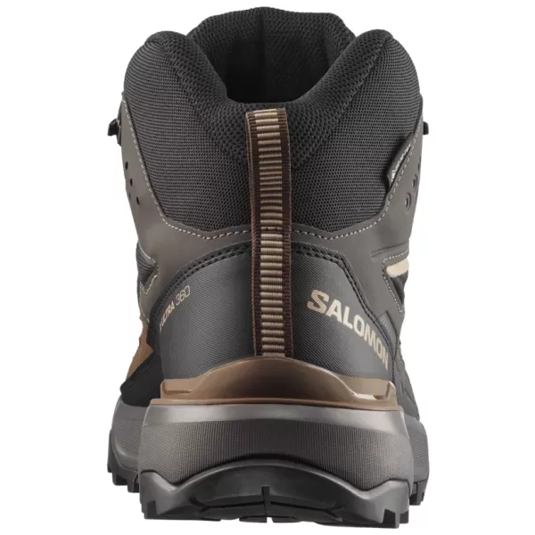  Pantofi pentru bărbați SALOMON X ULTRA 360 MID GORE-TEX L45473200 NEGRU/GRI PESCĂRUŞ ÎNCHIS/PĂMÂNT ÎNTUNECAT 