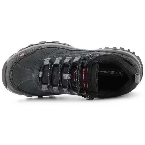  Pantofi de exterior ALPINE PRO WANGE GRI ÎNCHIS ADEVĂRAT 