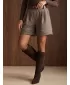 Pantaloni scurți de damă DSTREET SY0624 FANGO