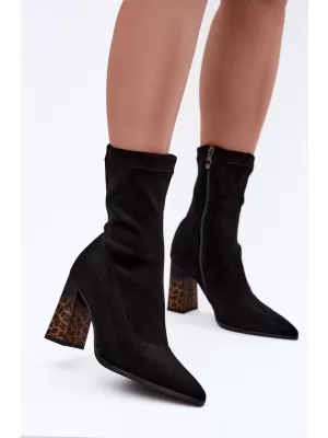 Botine de dama EVENTO 26KZ24-405 NEGRU