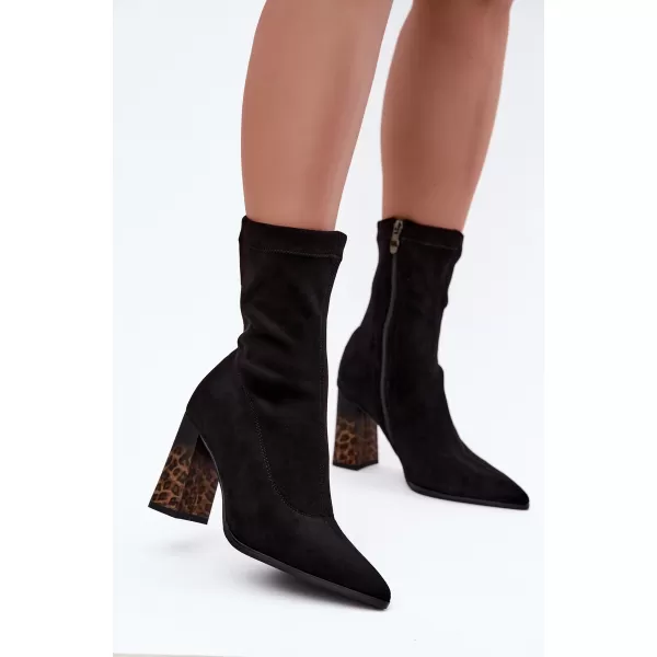  Botine de dama EVENTO 26KZ24-405 NEGRU 