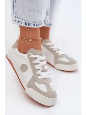 Adidași de damă BIG STAR SHOES TT274145 ALB