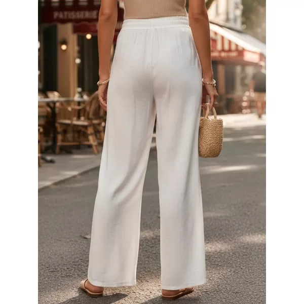  Pantaloni de dama DSTREET UY3076 ALB 