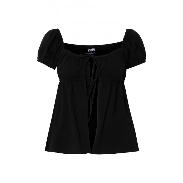  Tricou de dama URBAN CLASSICS TB8177-00007 NEGRU 