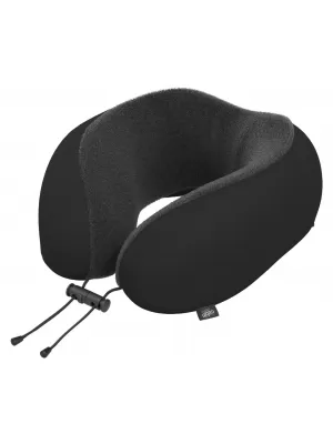 O faţă de pernă CABINZERO Travel Pillow ABSOLUT NEGRU
