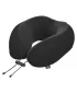 O faţă de pernă CABINZERO Travel Pillow ABSOLUT NEGRU