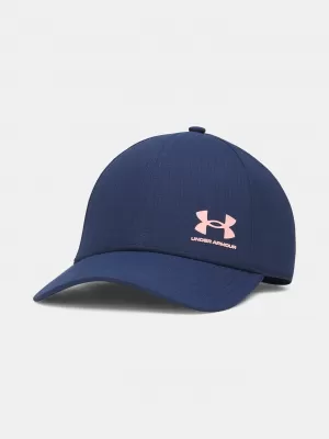 Şapcă bărbătească UNDER ARMOUR M AV LOW ADJ 1383440-408 ALBASTRU
