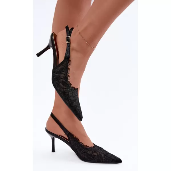  Sandale de dama BOTO T685P NEGRU 
