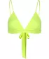 Top bikini dama NORDBLANC WATERFALL NBSSS8213 GALBEN STRĂLUCITOR