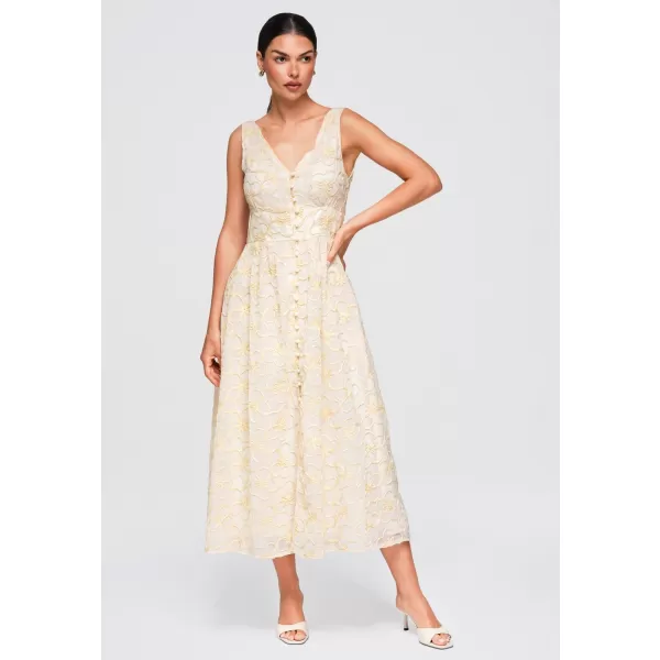  Rochie OMBRE OW-DLR-E0015 BEJ 