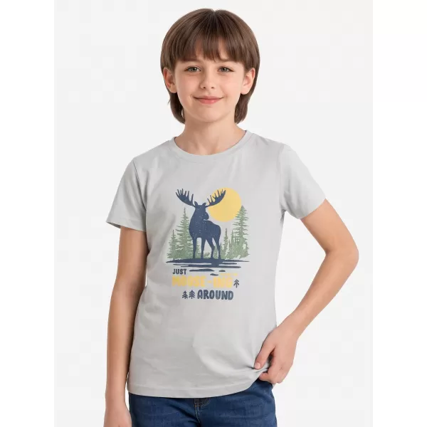  Tricou pentru copii ALPINE PRO ECOMO 4 GERMINA VARIANTA VERDE PB 