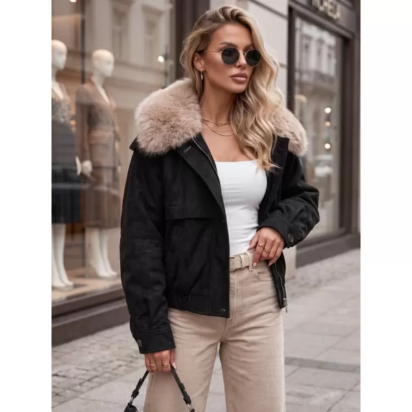  Geaca de dama DSTREET TY5695 NEGRU 