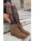 Pantofi de dama BIG STAR SHOES UU274601 UMBRE MARO/BEJ