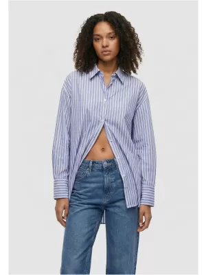 Bluza de dama URBAN CLASSICS TB8543-03326 ALBASTRU/ALB
