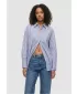Bluza de dama URBAN CLASSICS TB8543-03326 ALBASTRU/ALB