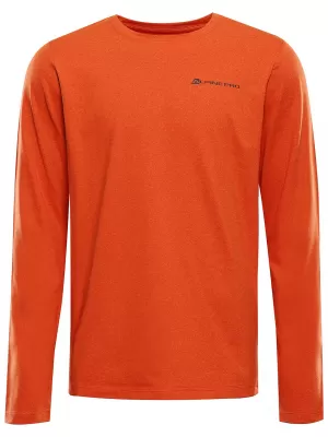 Tricou pentru bărbați cu uscare rapidă ALPINE PRO LOUS TANGO CU MANDARINE