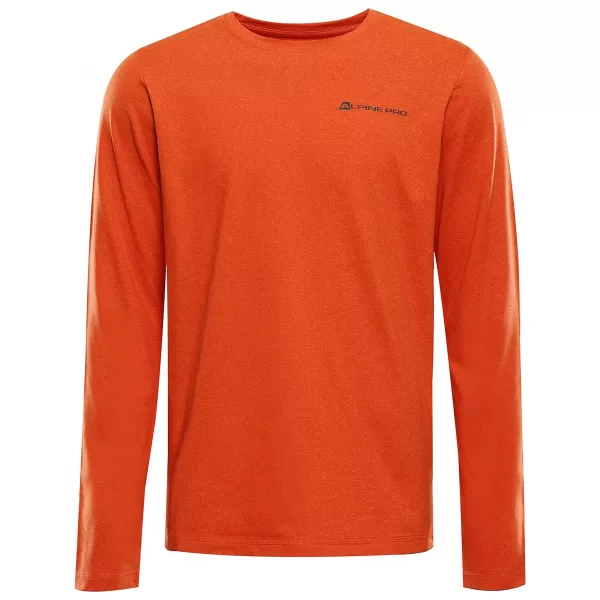  Tricou pentru bărbați cu uscare rapidă ALPINE PRO LOUS TANGO CU MANDARINE 