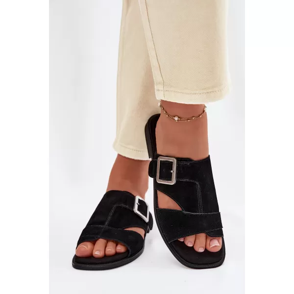  Papuci de damă BIG STAR SHOES TT274477 NEGRU 