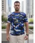 Tricou pentru bărbați DSTREET NX2002R-BL-M ALBASTRU