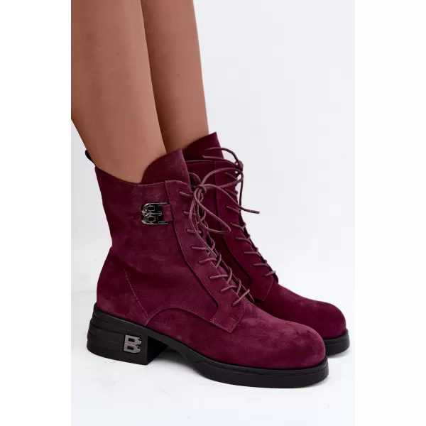  Botine de dama VINCEZA 67044 BURGUNDIA 