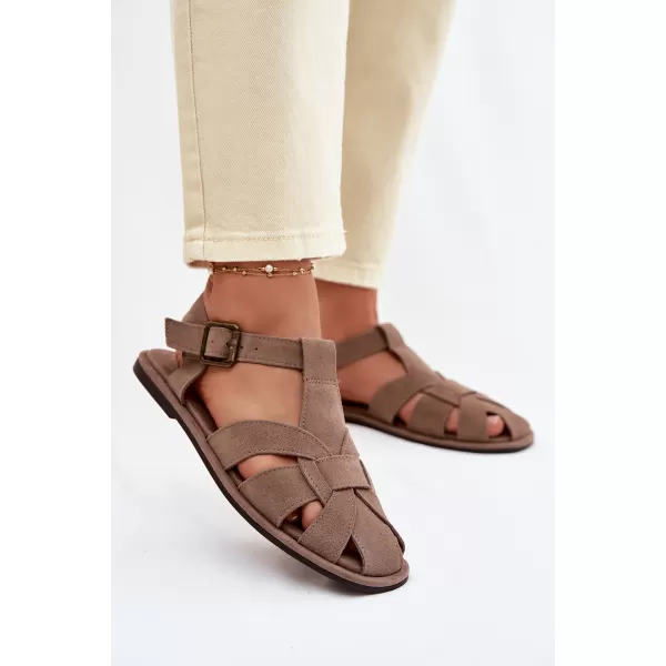  Sandale de dama BIG STAR SHOES TT274250 BEJ 