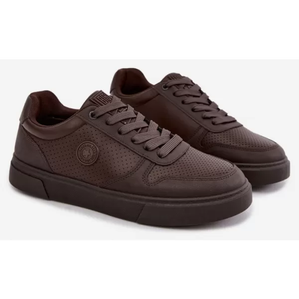  Adidași pentru bărbați BIG STAR SHOES UU174326 UMBRE MARO/BEJ 