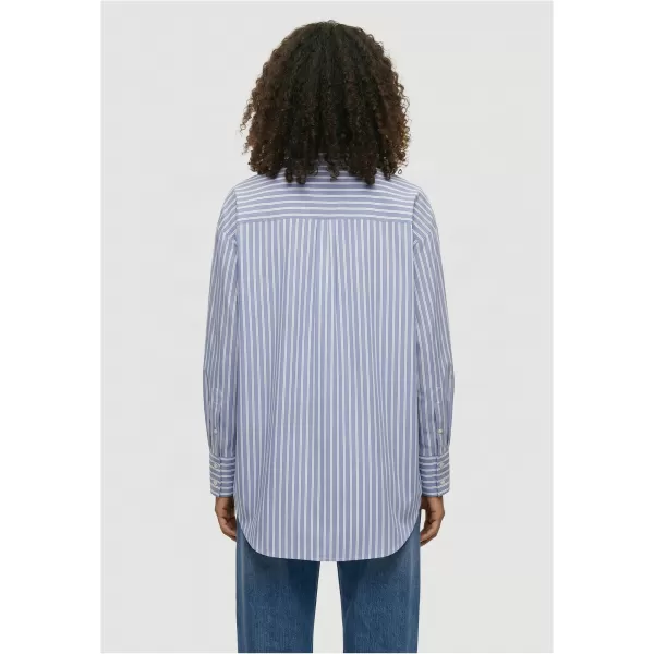  Bluza de dama URBAN CLASSICS TB8543-03326 ALBASTRU/ALB 
