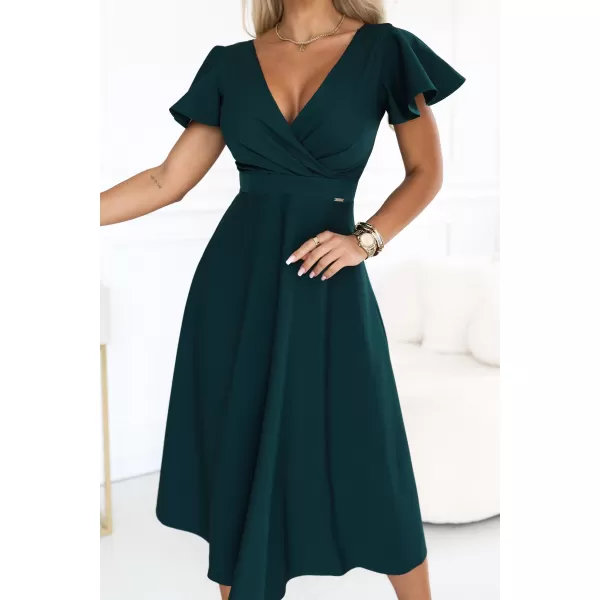  Rochie NUMOCO 675-2 VERDE 